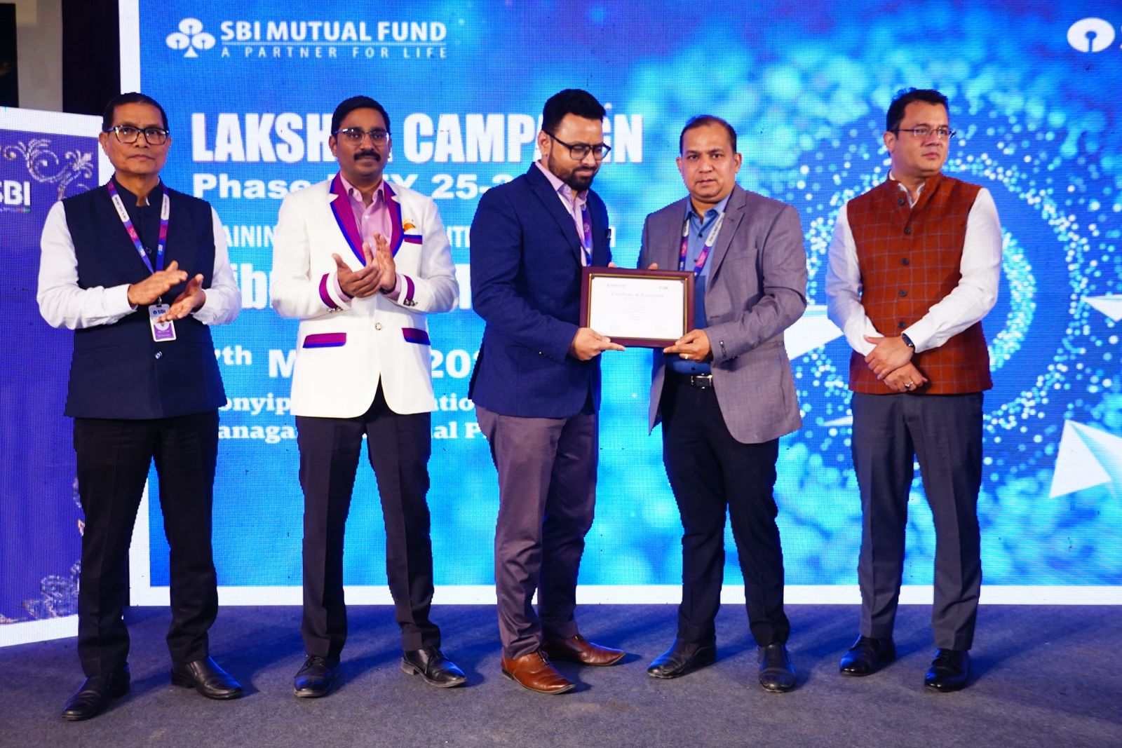 SBI Mutual Fund Lakshya Campaign Award Ceremony