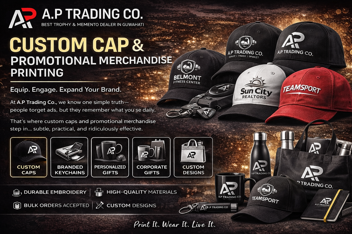 Custom Cap &amp; Promotional Merchandise Printing